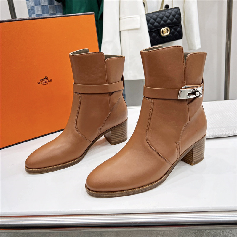 hermes frenchie 50 ankle boots