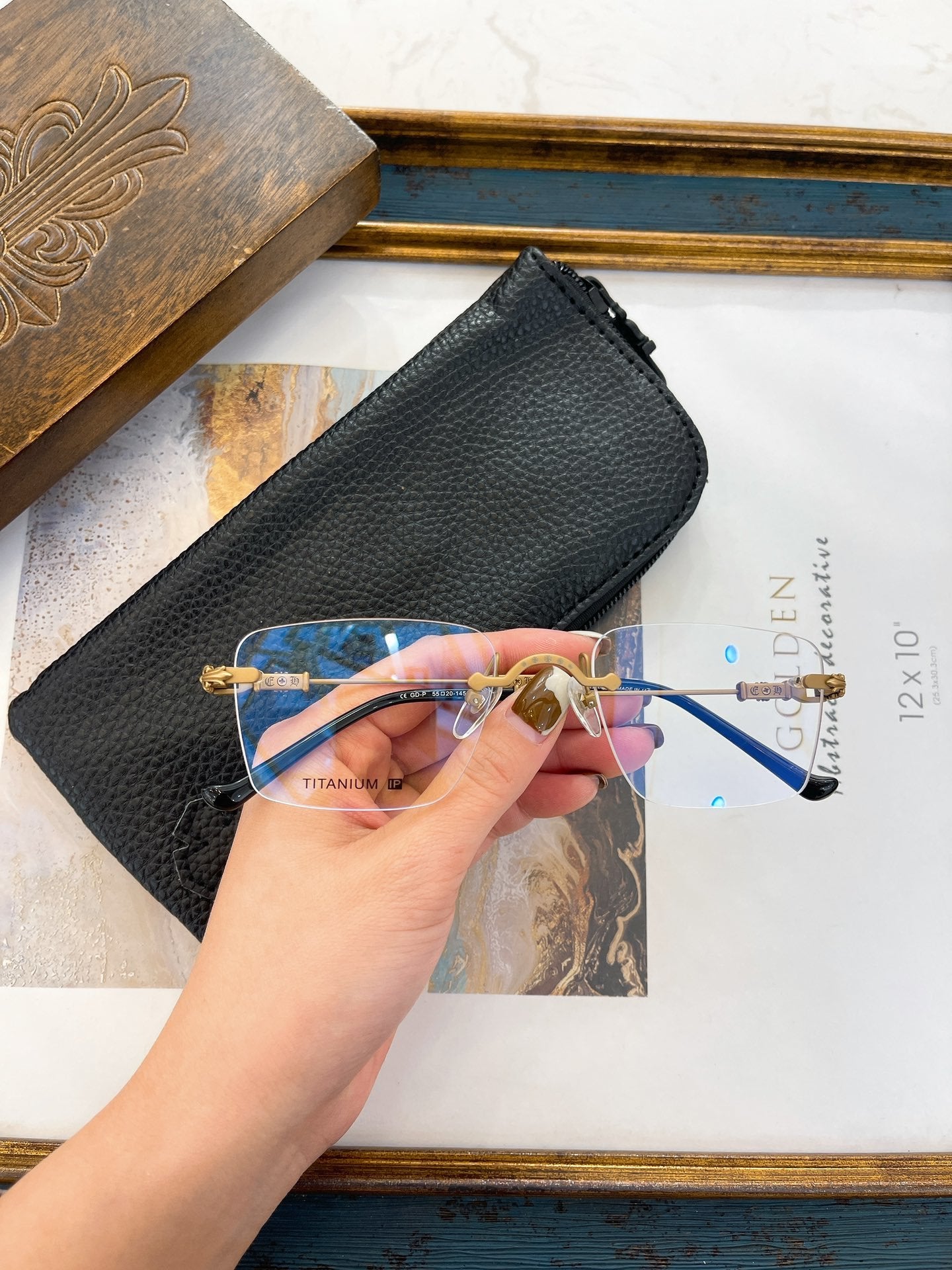 Chrome Hearts eyewear/glasses