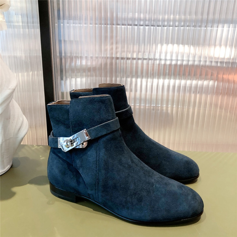 hermes kelly buckle ankle boots