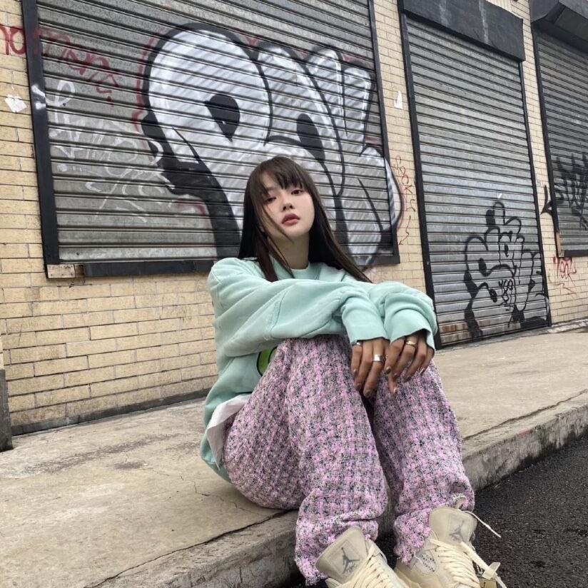 Drew house sweatpants pink