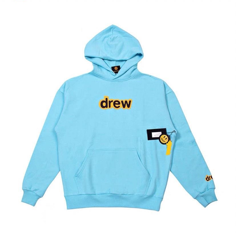 Blue drew hoodie