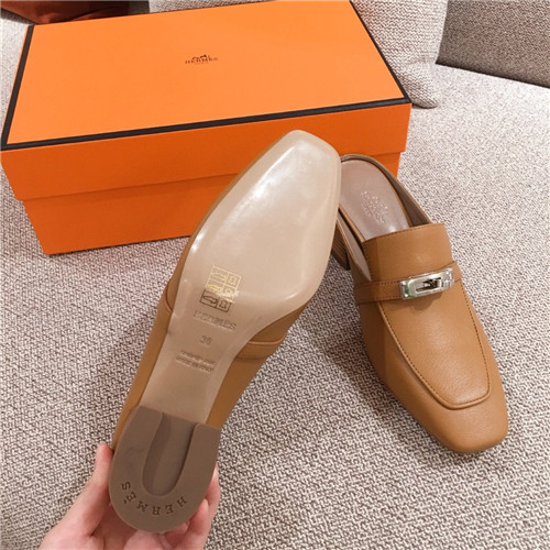 hermes slippers women replica shoes