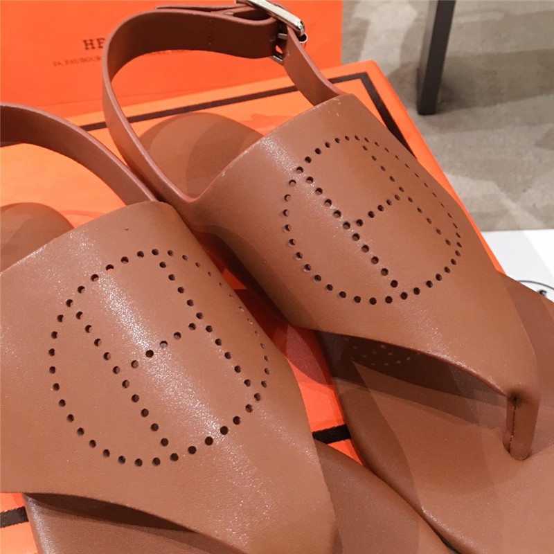 Hermes fake sandals replica sandals shoes