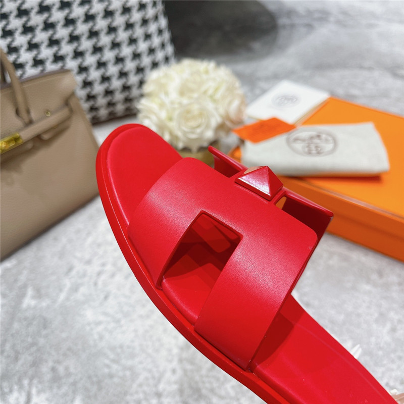 Hermes Sandals Dupe summer new orange sandals