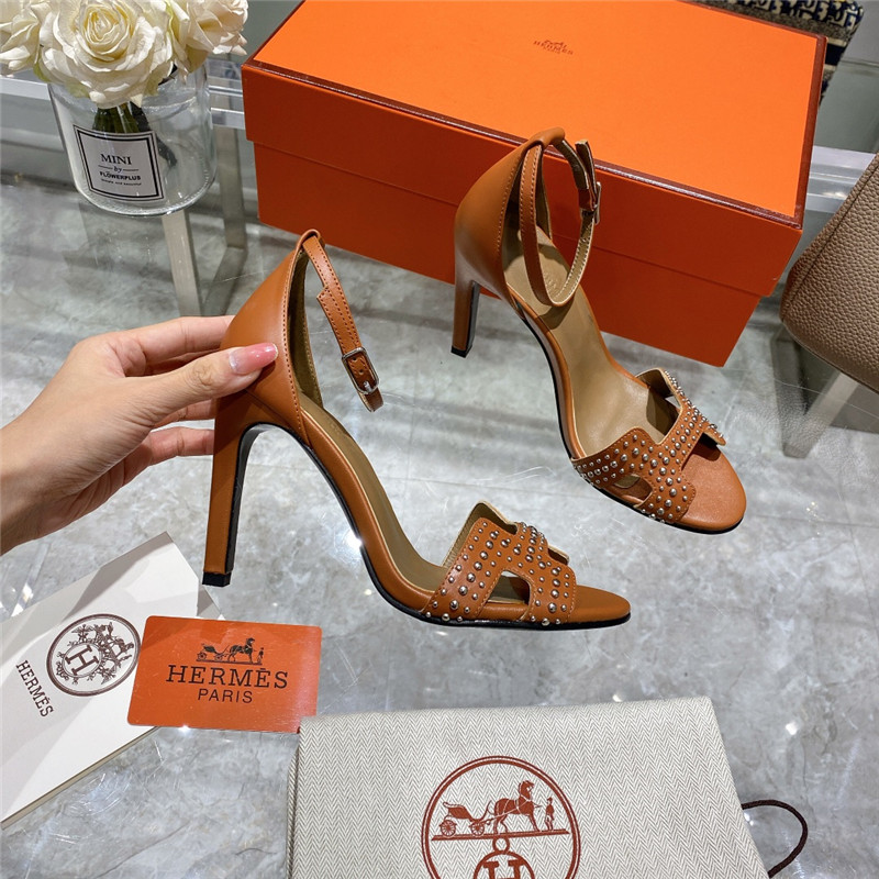 hermes high heel sandals womens
