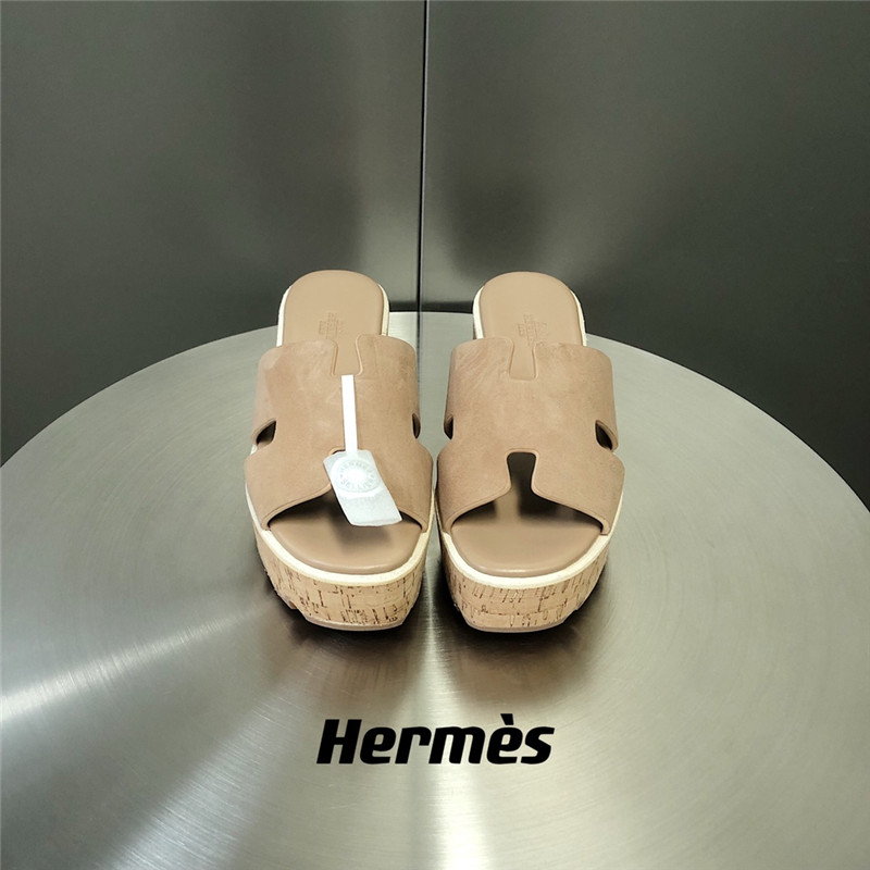 Hermès Platform Slippers