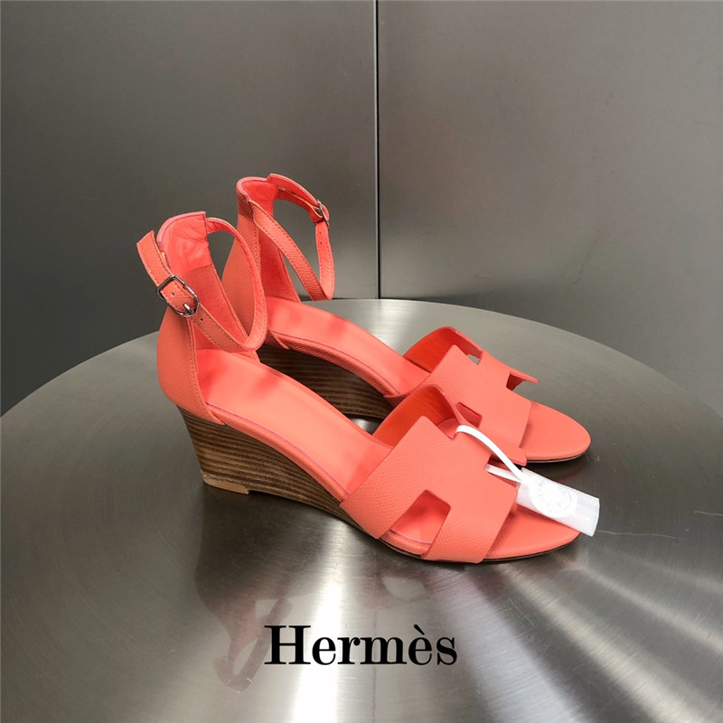 hermes legend wedge sandals