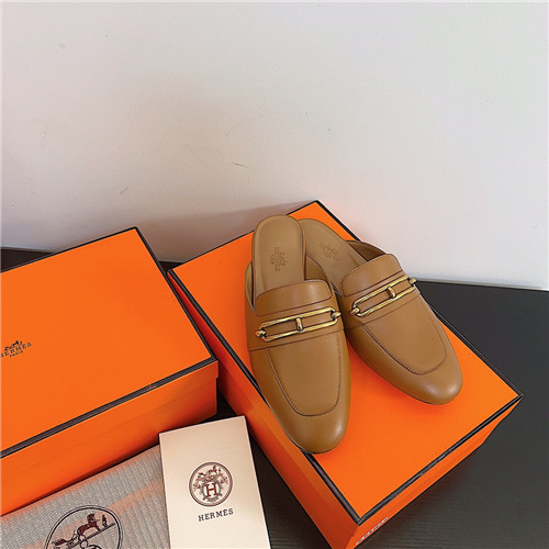 hermes slippers women