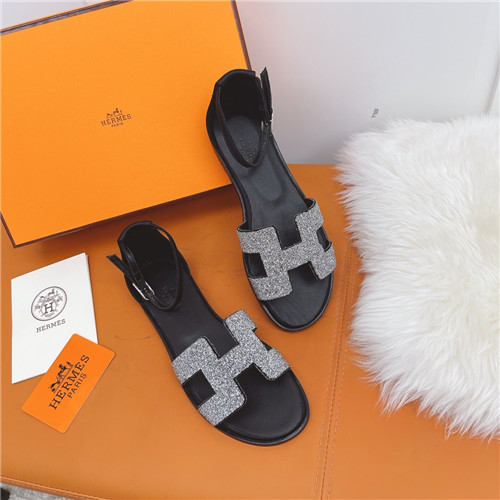 hermes flat sandals womens