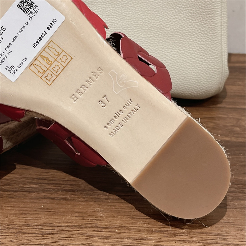 Hermès Gwen espadrilles