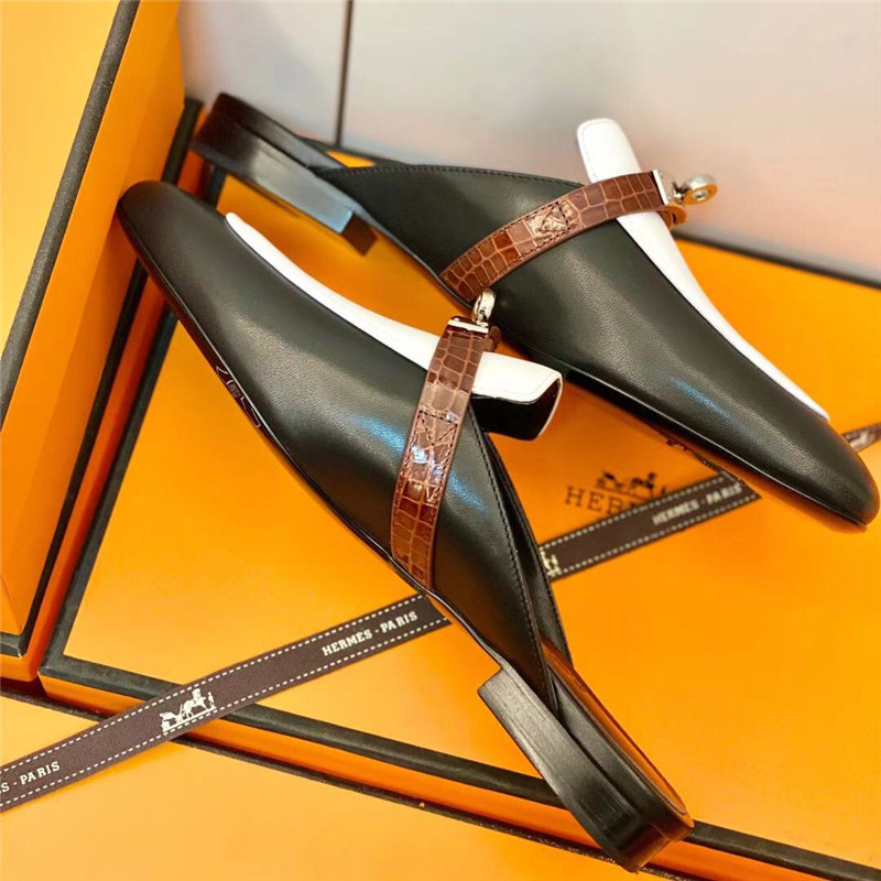 hermes mueller slippers
