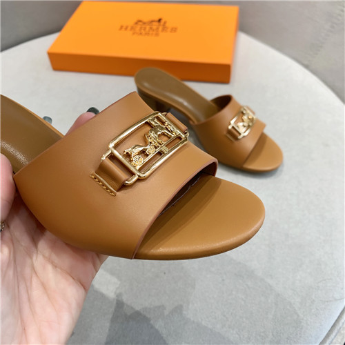 hermes lady slippers