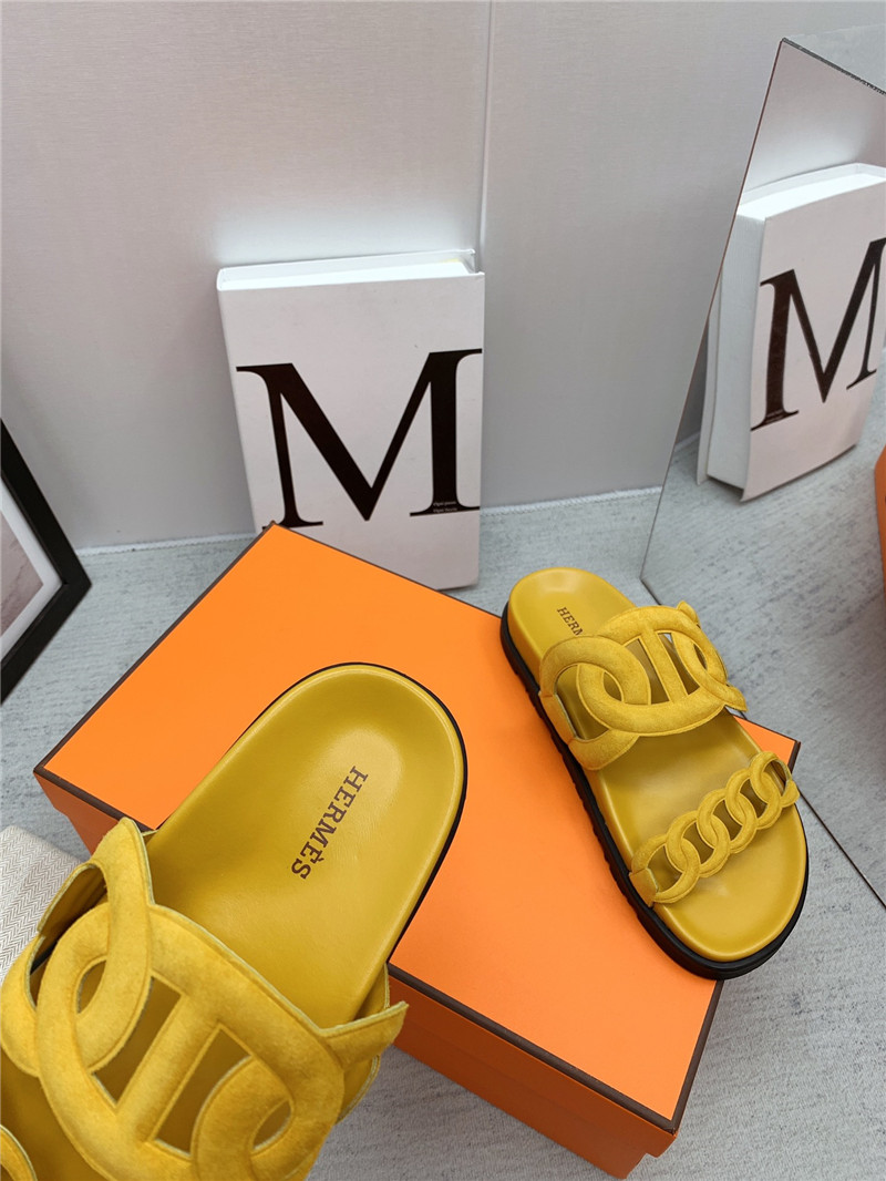 hermes flat sandals