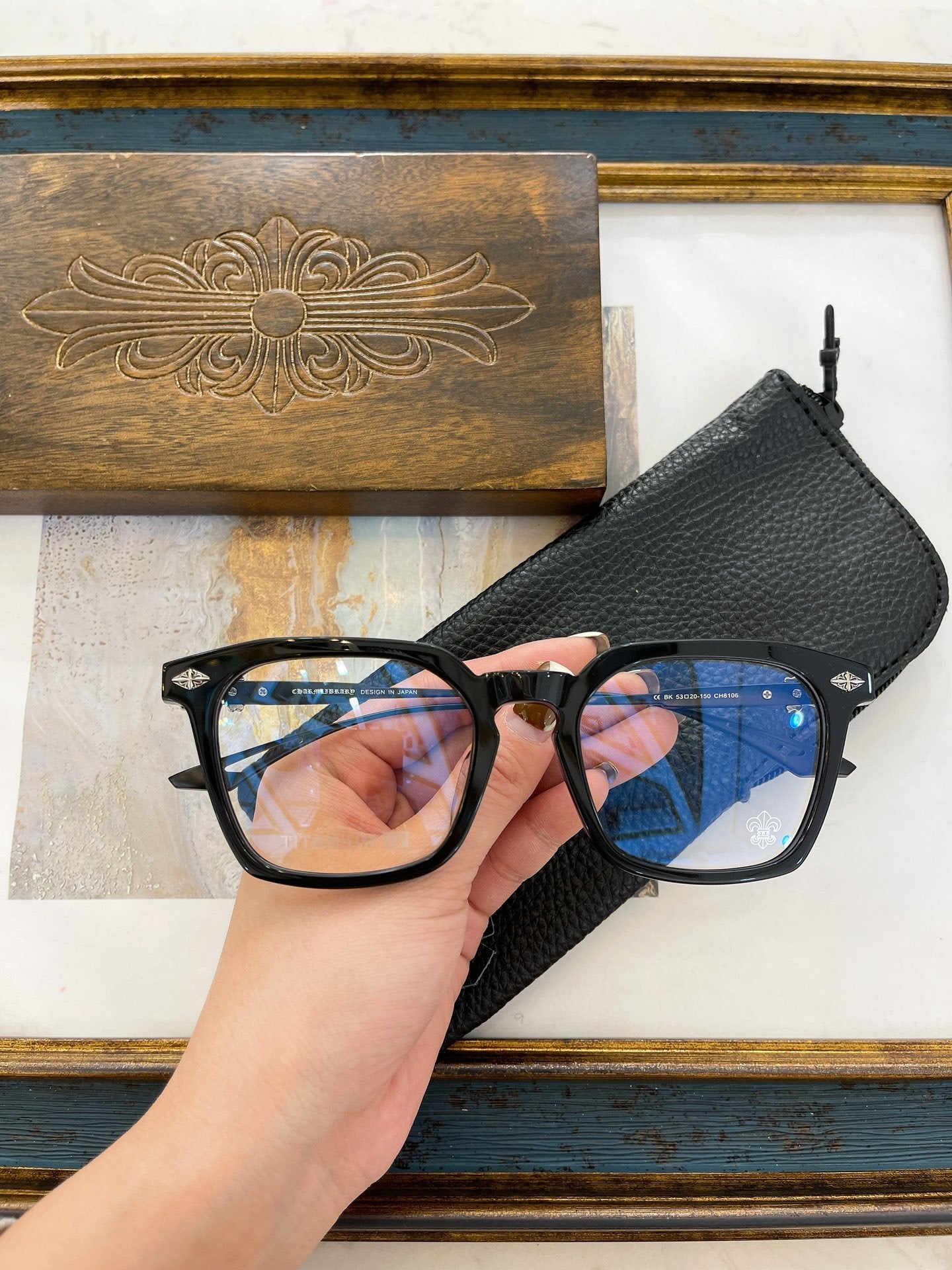 Chrome Hearts eyewear/glasses