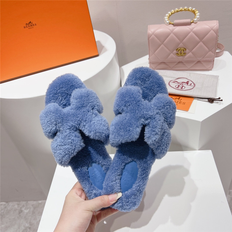 Hermès H drags autumn and winter style flat bottom hair drag