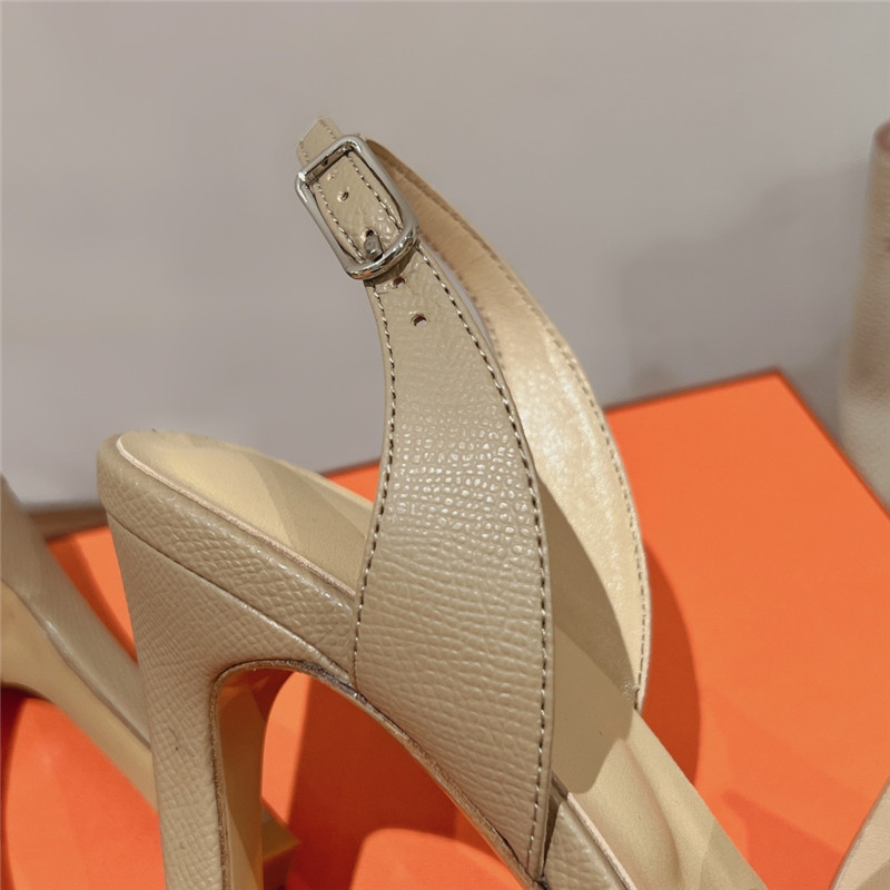 Hermès early spring counter new high-heeled sandals