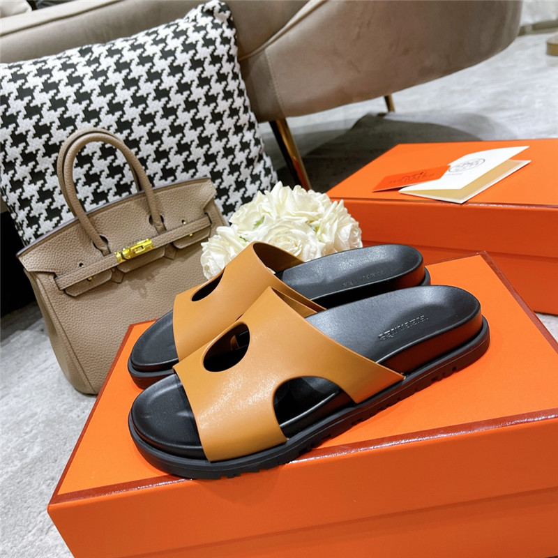 hermes platform slippers