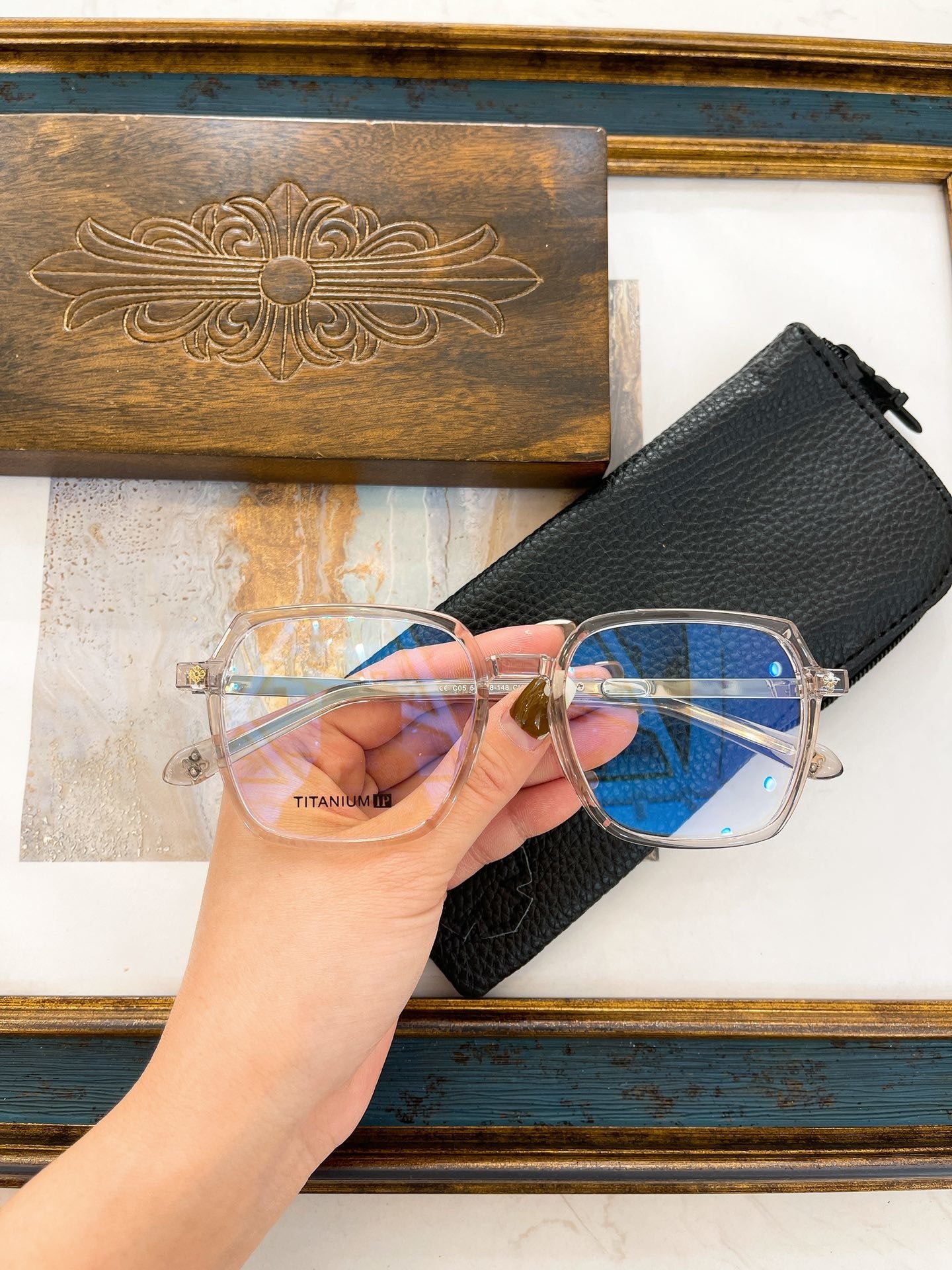 Chrome Hearts eyewear/glasses