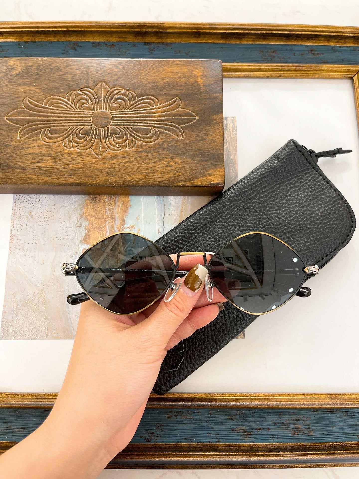 Chrome Hearts eyewear/glasses