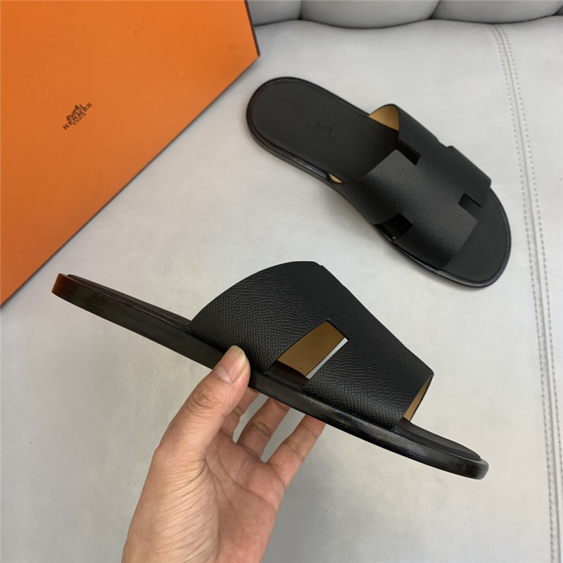 hermes H men s slippers