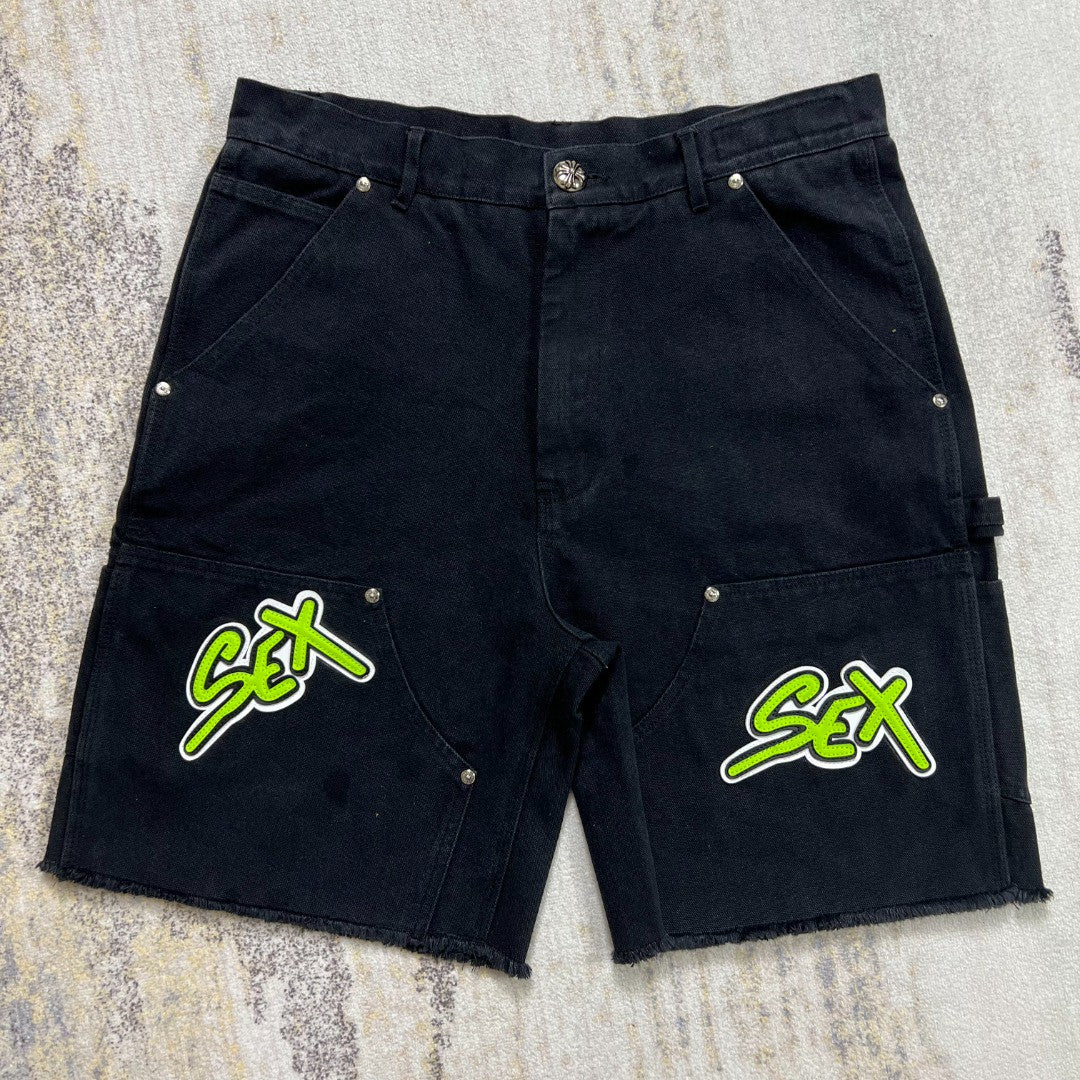 Chrome Hearts Denim Shorts