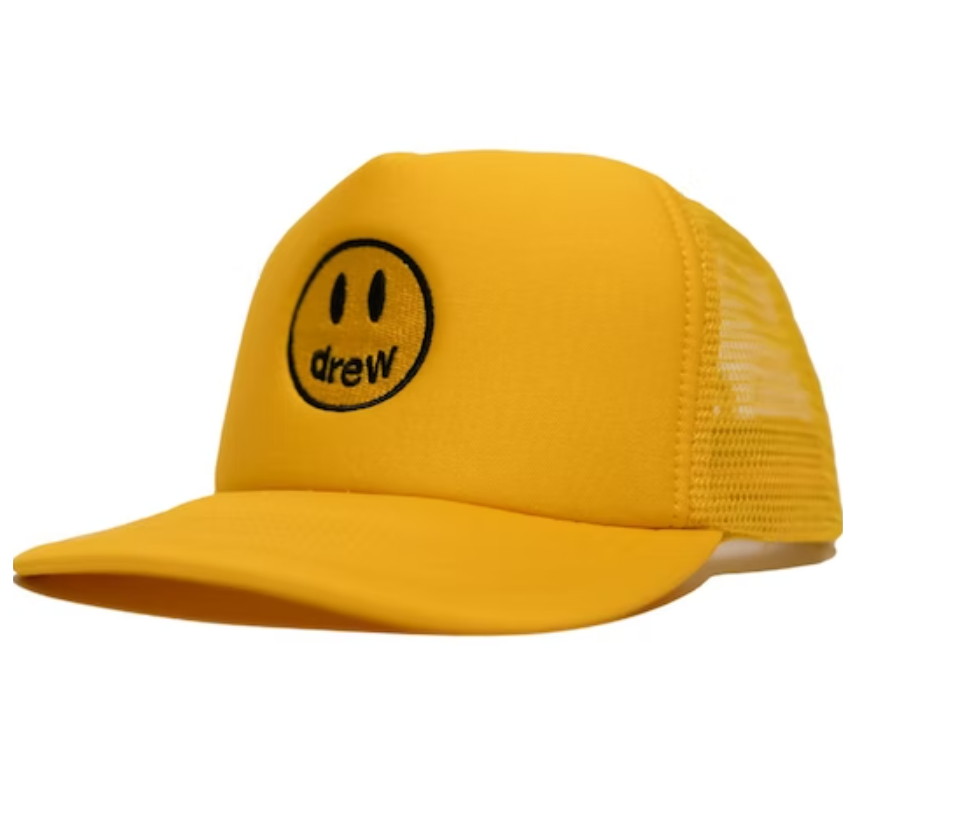 Drew house yellow outdoor trucker mesh hat