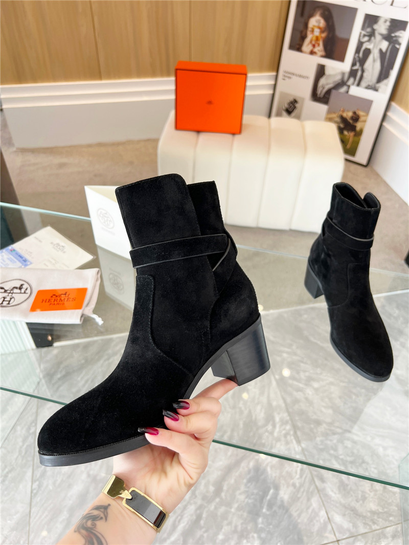 Hermès Kelly Buckle Rider Boots
