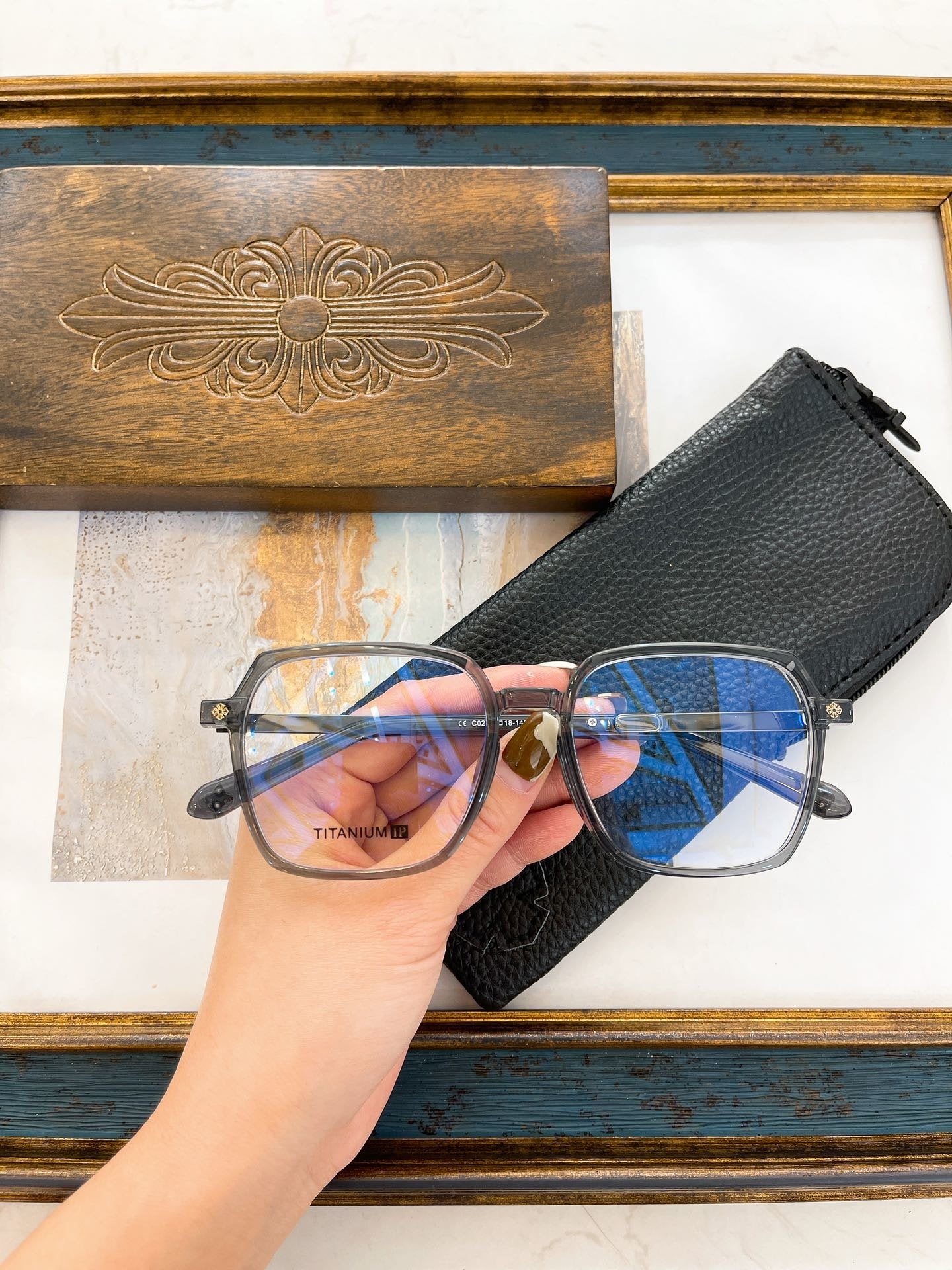 Chrome Hearts eyewear/glasses