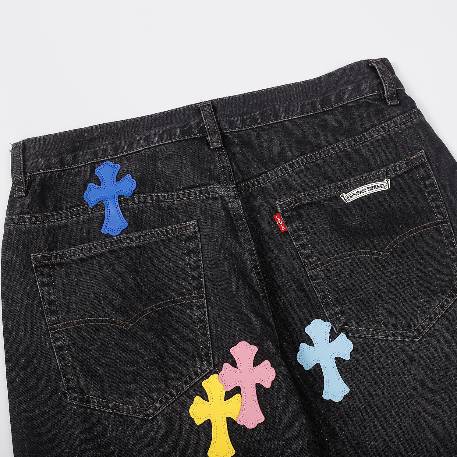 Chrome Hearts Denim Shorts