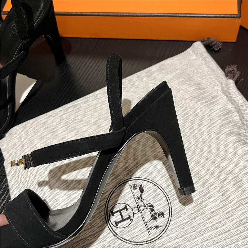 Hermes Sandals Dupe classic H high-heeled sandals