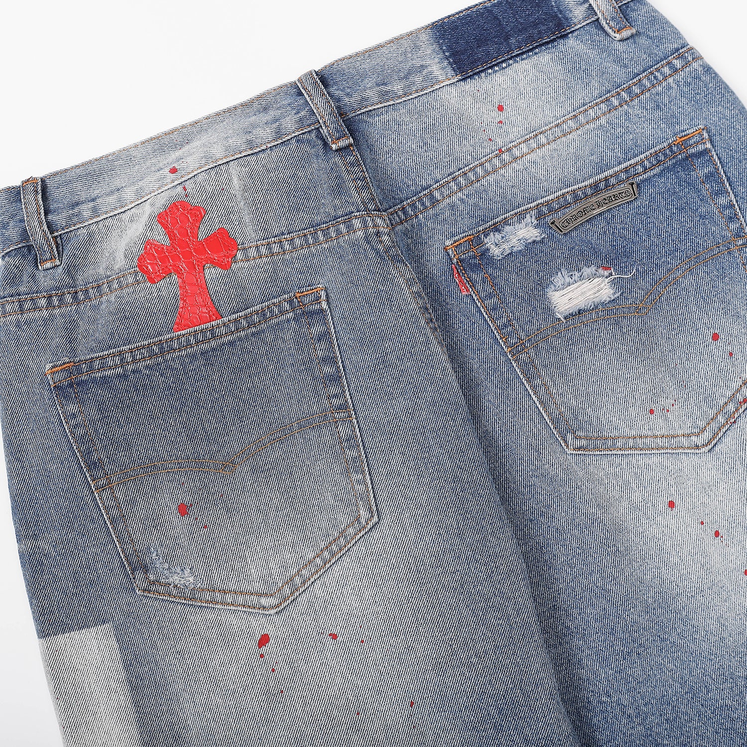 Chrome Hearts Denim Shorts