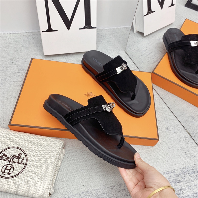 Hermès couple shoes