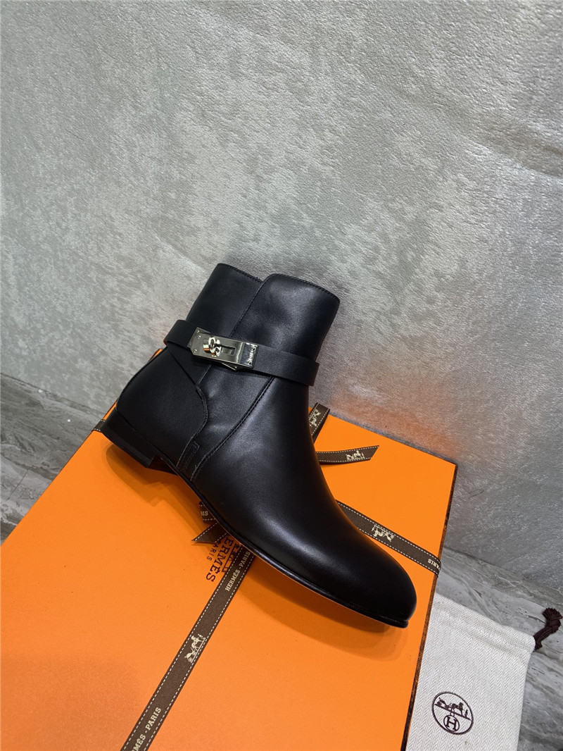 hermes kelly ankle boots