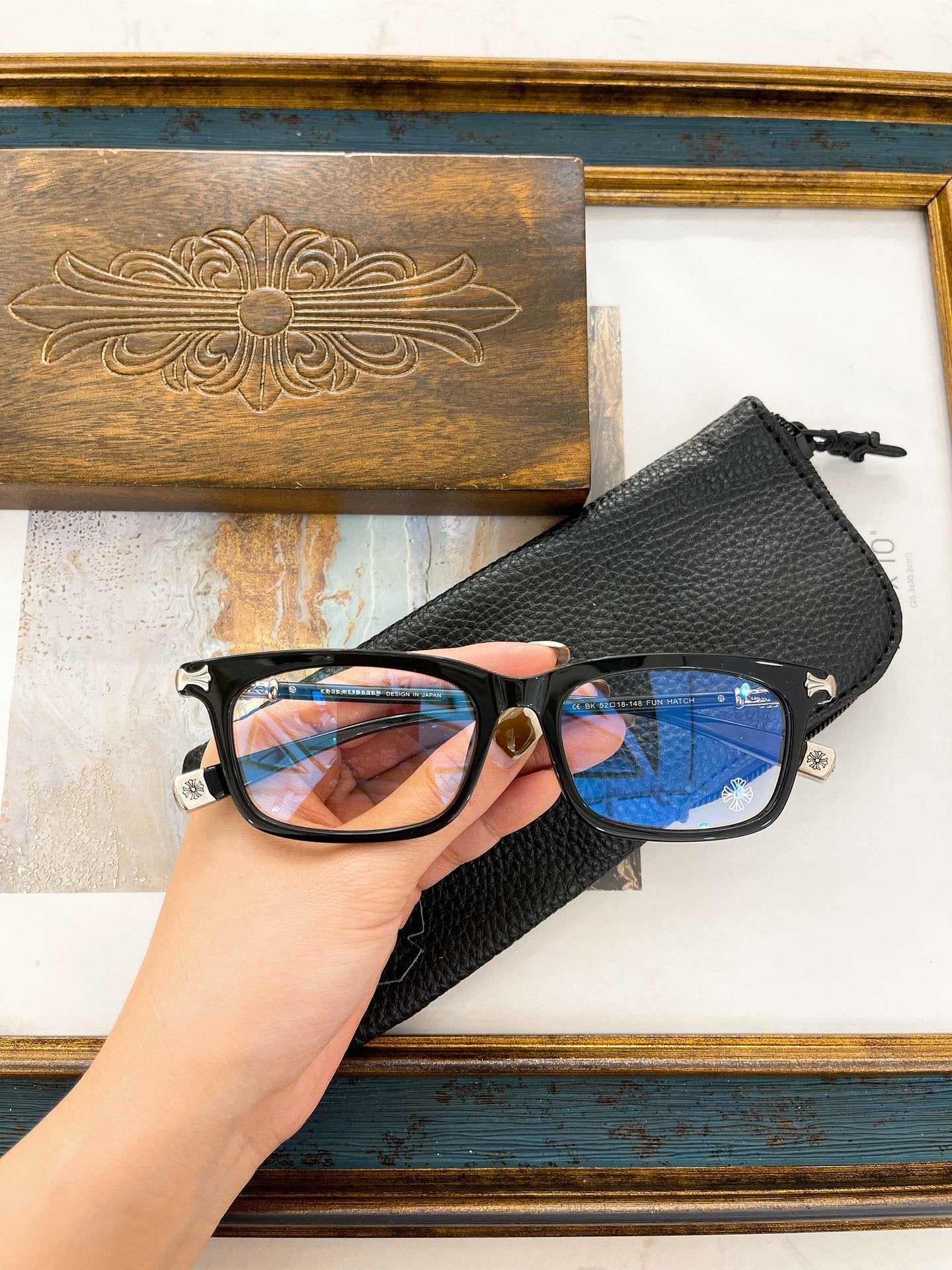 Chrome Hearts eyewear/glasses