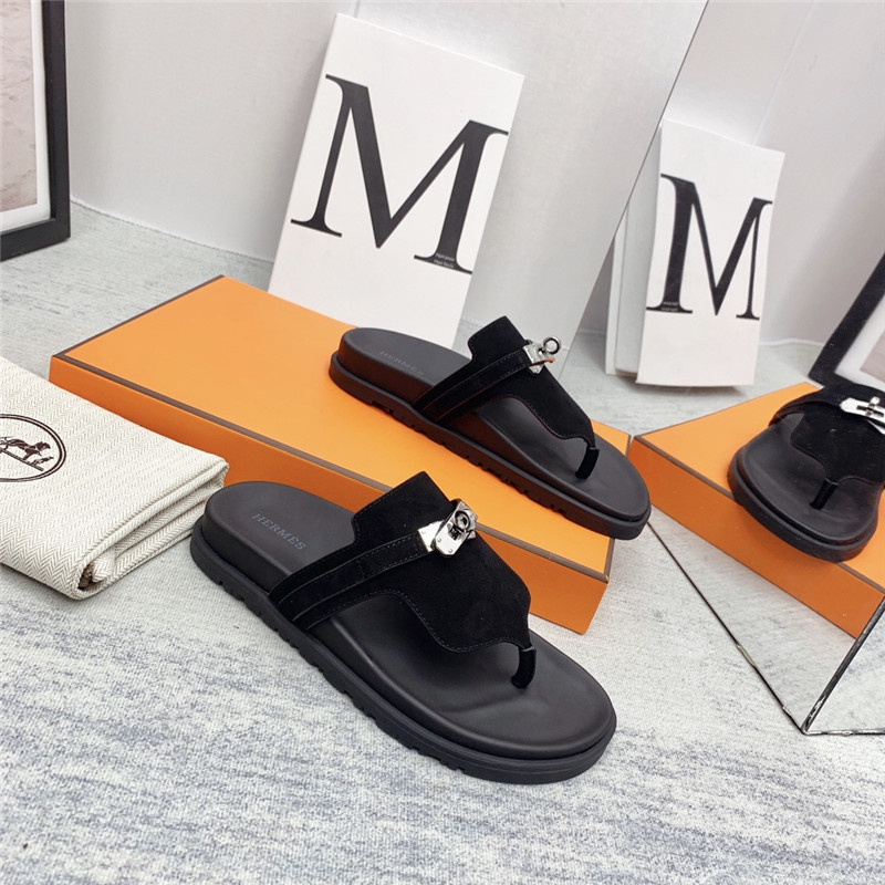 Hermès couple shoes