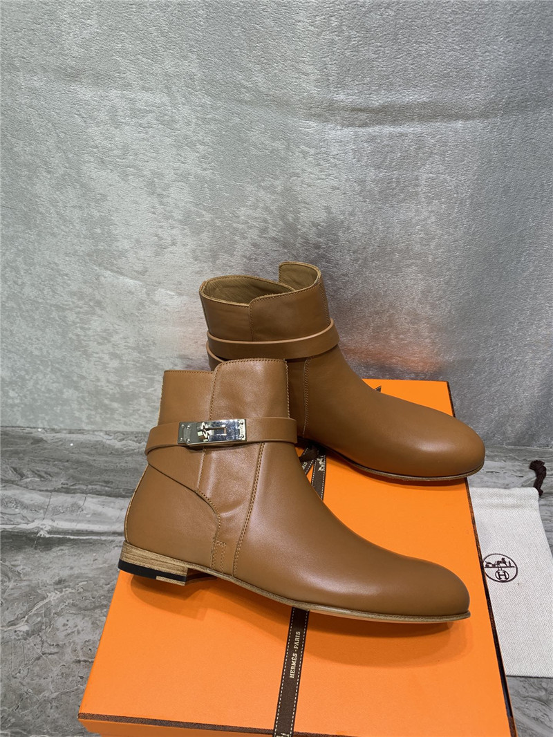 hermes kelly ankle boots