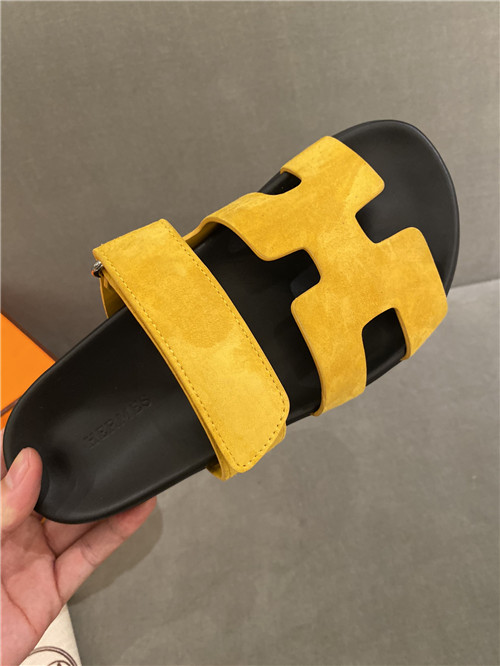 hermes h slippers women
