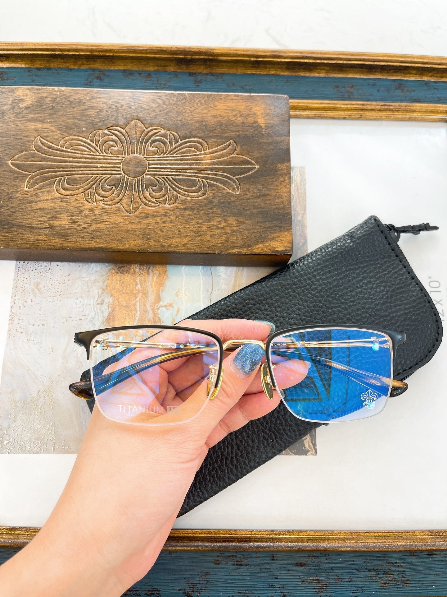 Chrome Hearts eyewear/glasses