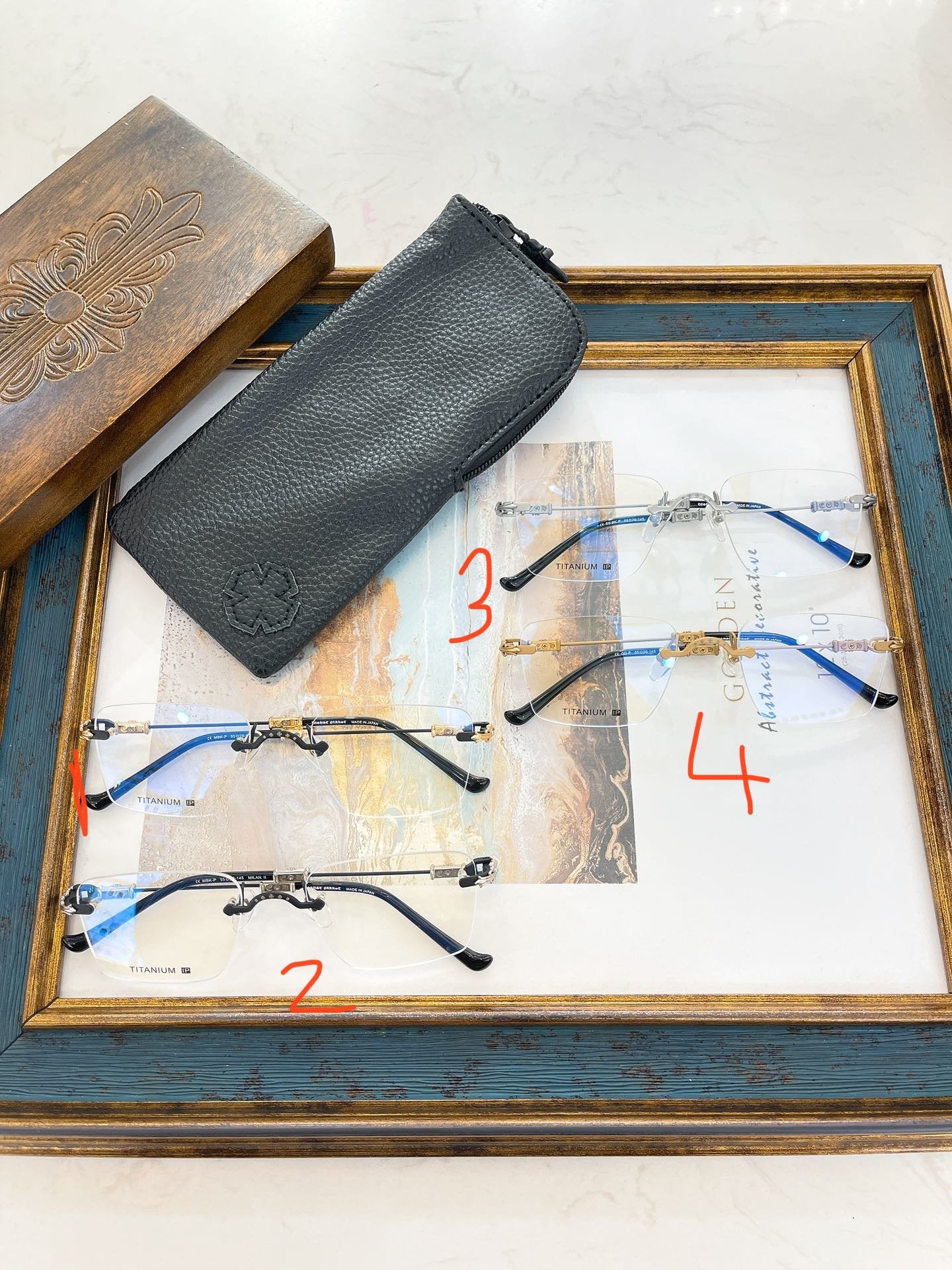 Chrome Hearts eyewear/glasses