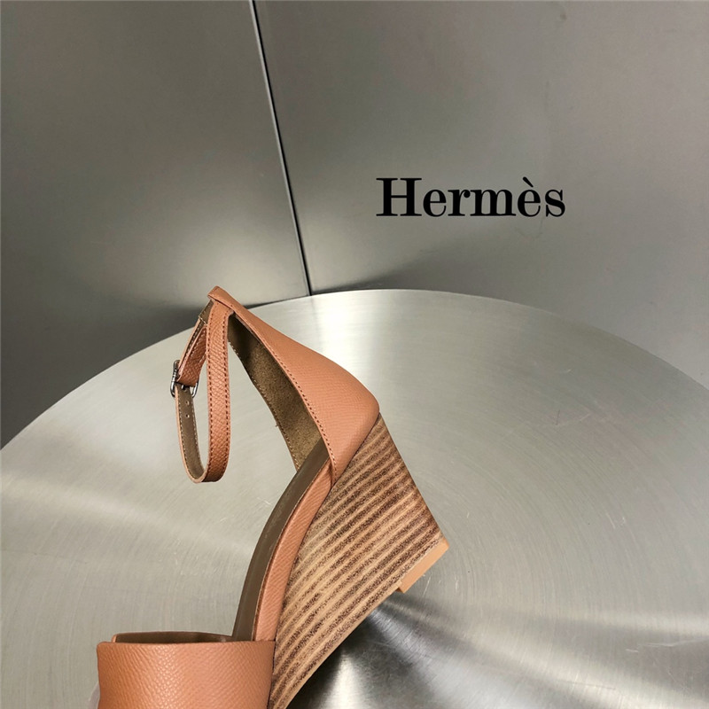 hermes legend wedge sandals