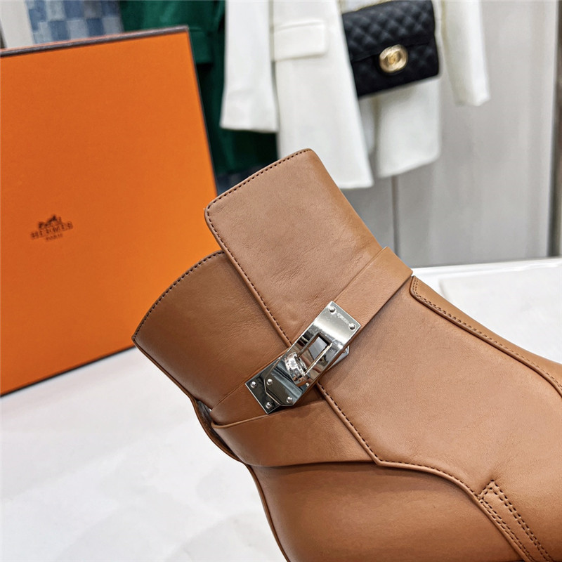 hermes frenchie 50 ankle boots