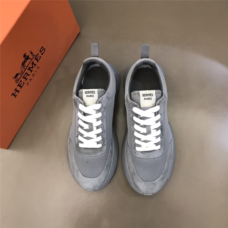 hermes high-end men s casual shoes