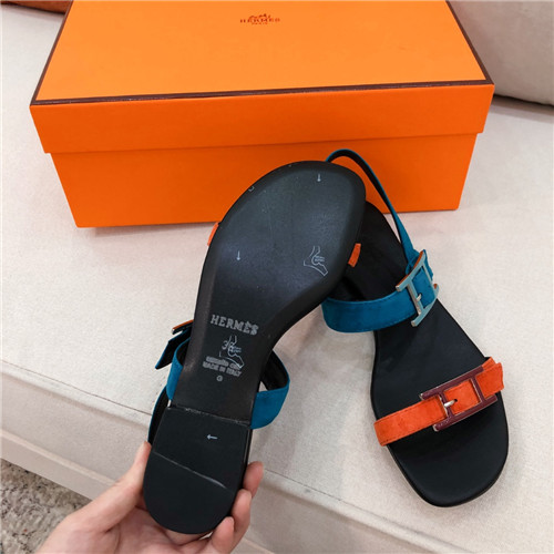 hermes flat sandals