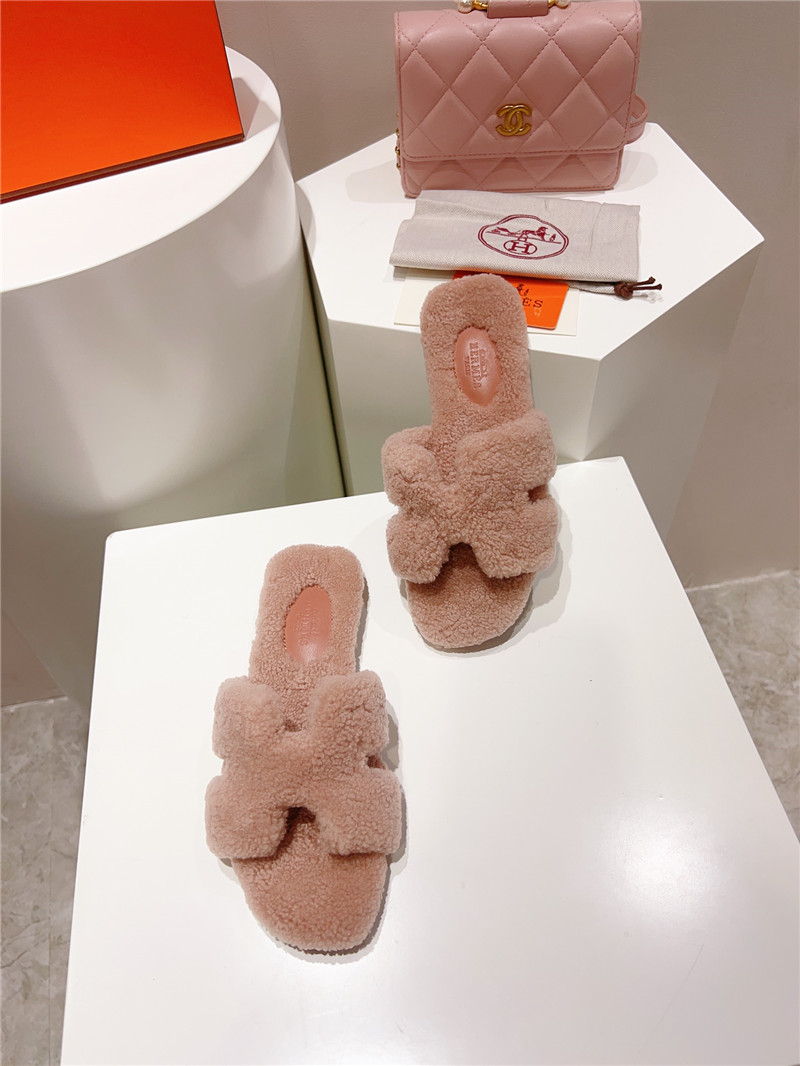 Hermès H drags autumn and winter style flat bottom hair drag