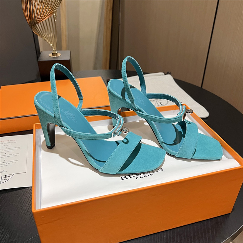Hermes Sandals Dupe classic H high-heeled sandals