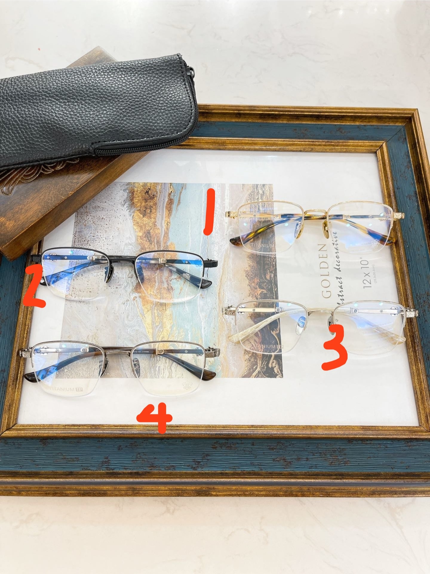 Chrome Hearts eyewear/glasses