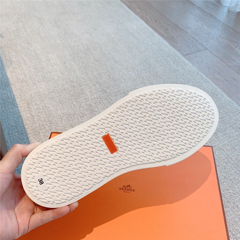 Hermès British retro casual shoes