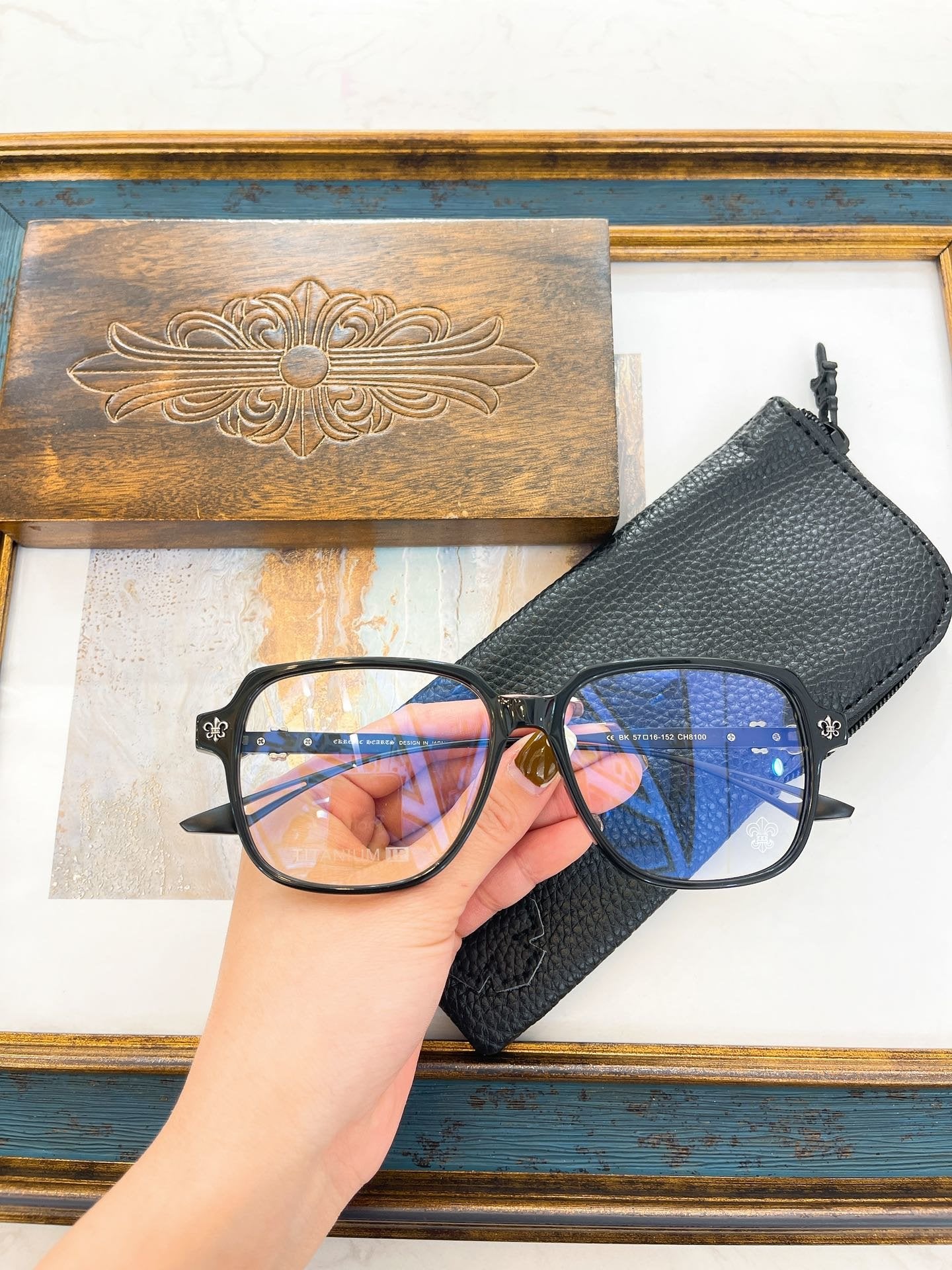 Chrome Hearts eyewear/glasses