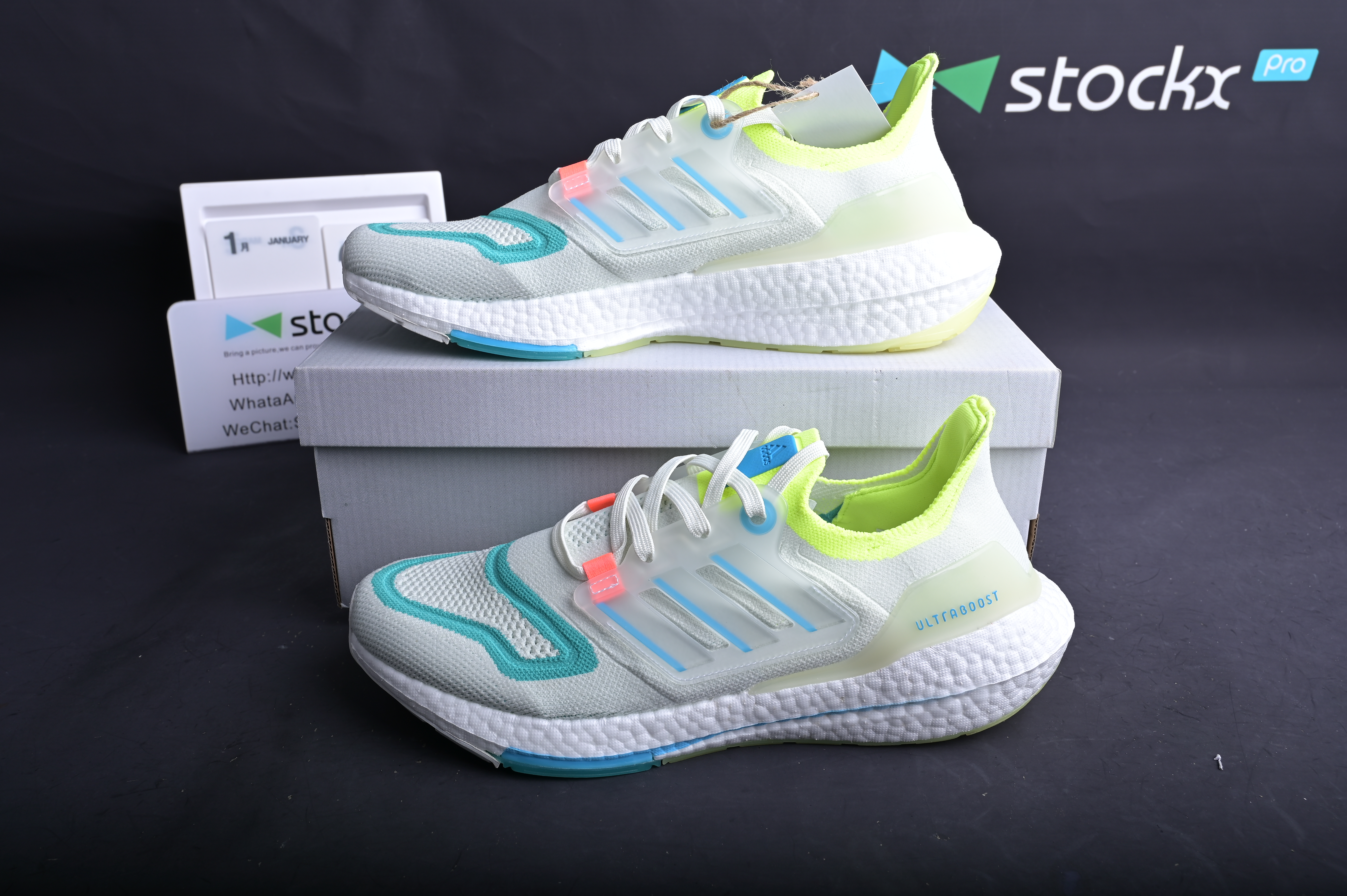 adidas Ultra Boost 22 Sky Mint Rush GY8674