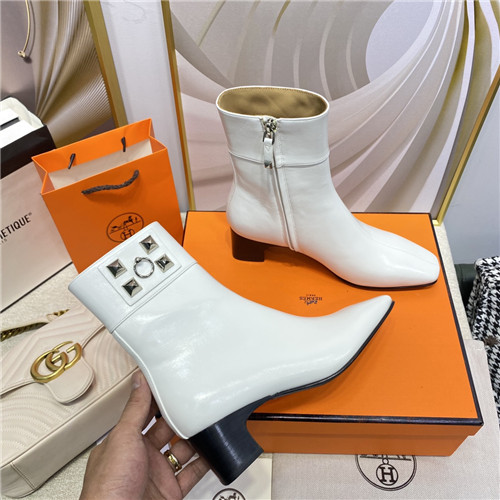 hermes stud boots